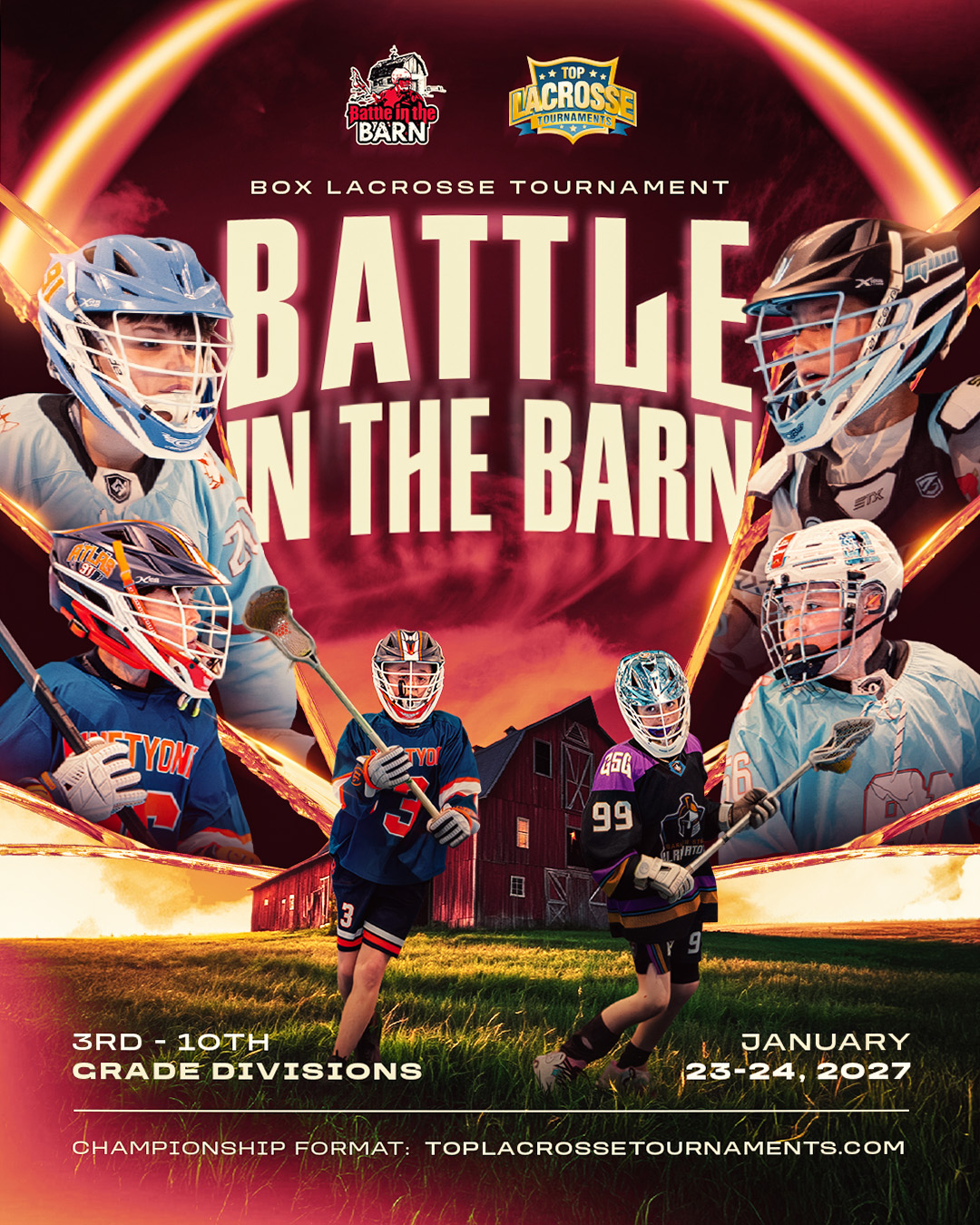Barn Battle 2027 Flyer
