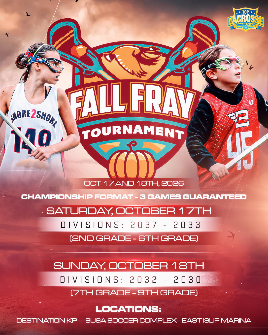 Fall Fray 2026 Flyer